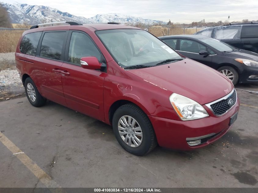 2014 KIA SEDONA LX #3050085149