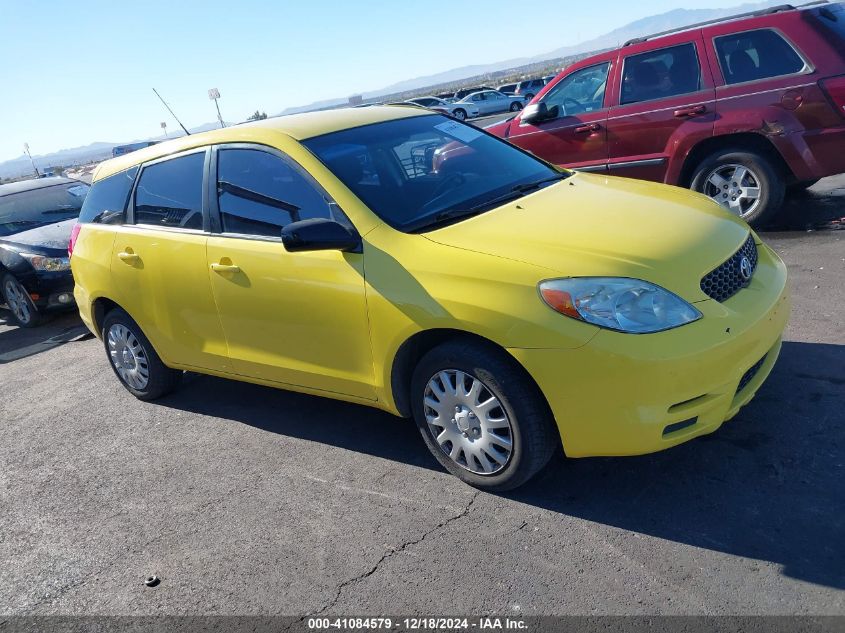 2004 TOYOTA MATRIX XR #3037524059