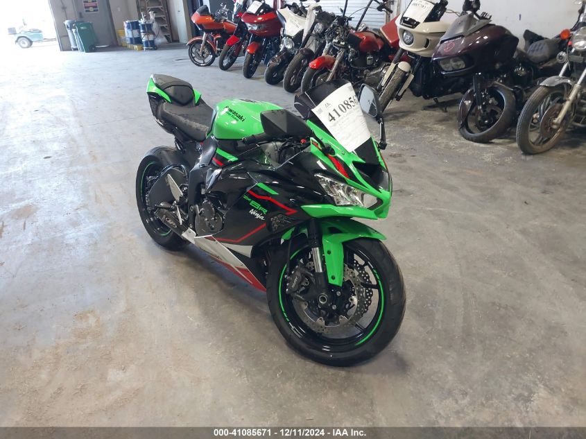 2022 KAWASAKI ZX636 K #3056476851