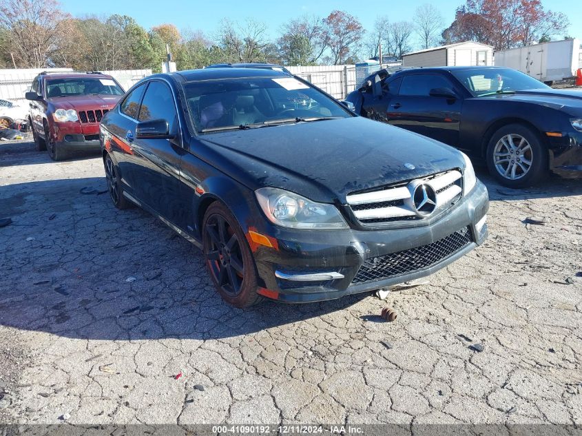 2012 MERCEDES-BENZ C 350 SPORT #3046376363