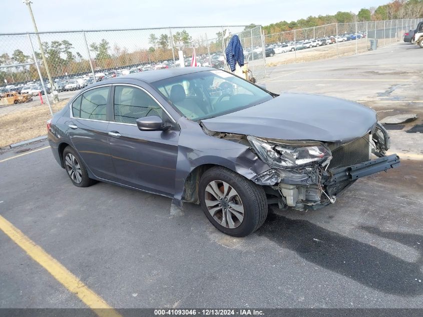 2014 HONDA ACCORD LX #3034049179