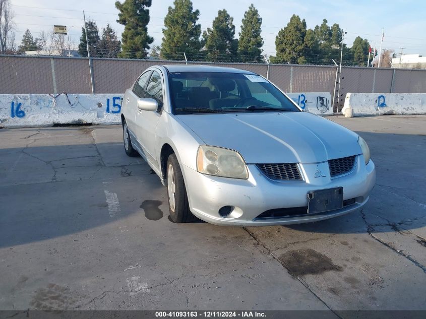 2004 MITSUBISHI GALANT ES #3037531789