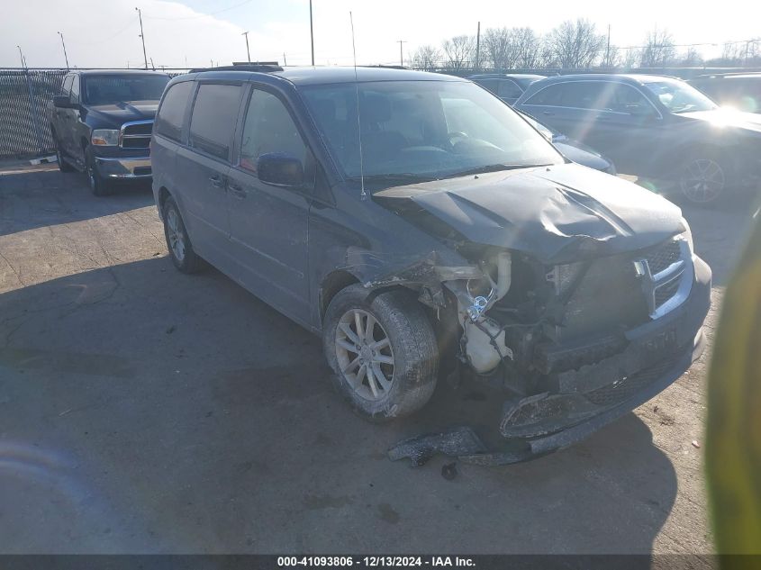 2013 DODGE GRAND CARAVAN SXT #3051092242