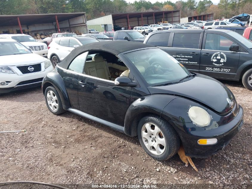 2003 VOLKSWAGEN NEW BEETLE GLS #3056469815