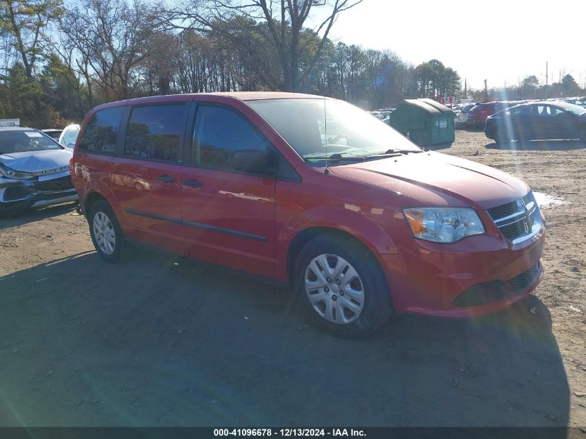 2014 DODGE GRAND CARAVAN AMERICAN VALUE PKG #3103538023