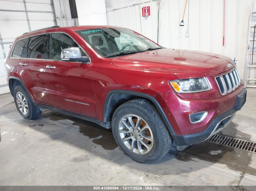 2014 JEEP GRAND CHEROKEE LIMITED #3042559122