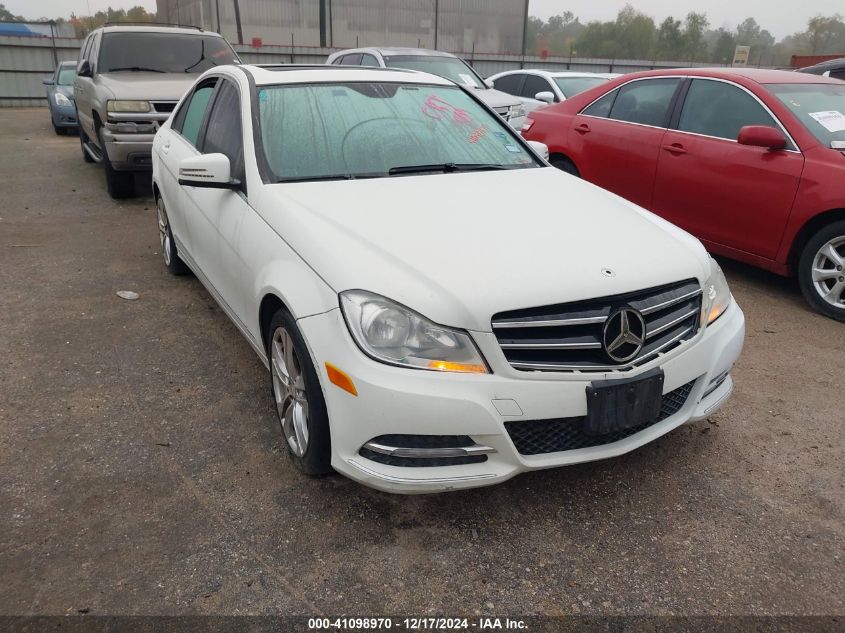 2012 MERCEDES-BENZ C 300 LUXURY 4MATIC/SPORT 4MATIC #3056469690