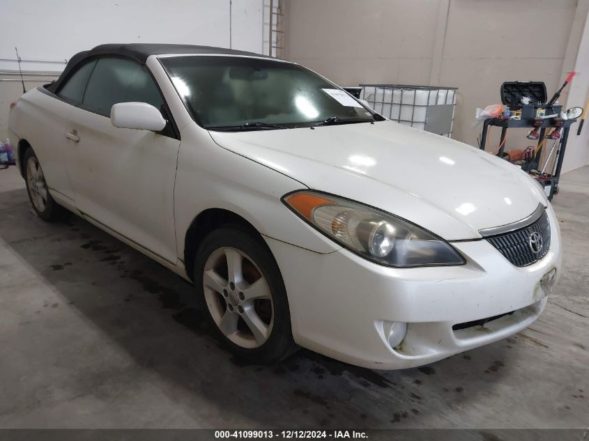 2006 TOYOTA CAMRY SOLARA SLE #3046372508