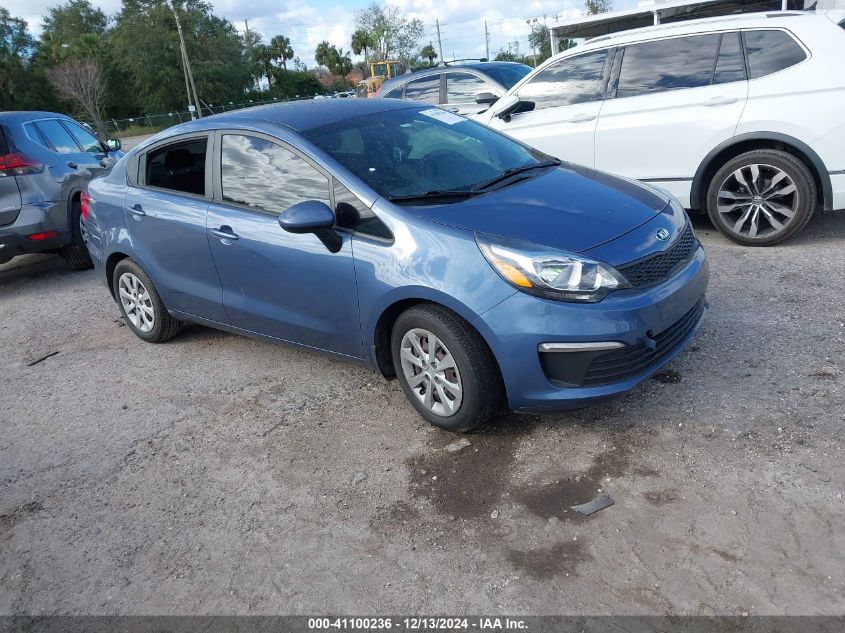 2016 KIA RIO LX #3034049101