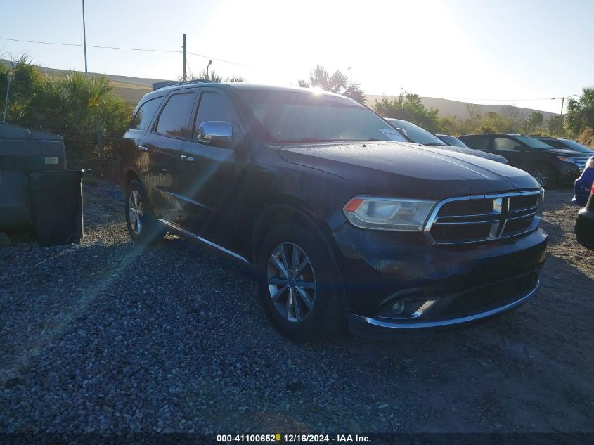 2015 DODGE DURANGO LIMITED #3052071497