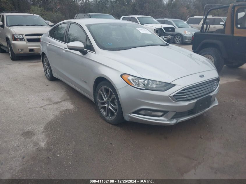 2017 FORD FUSION HYBRID SE #3042559116