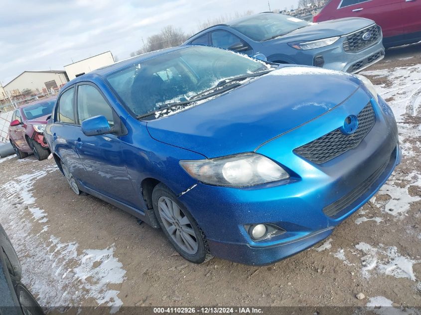 2009 TOYOTA COROLLA S #3034048996