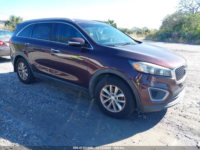 2016 KIA SORENTO 2.4L LX #3052071296