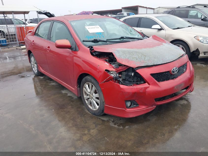 2010 TOYOTA COROLLA S #3052079307