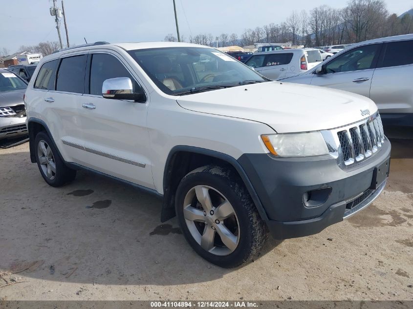 2012 JEEP GRAND CHEROKEE OVERLAND #3051075609