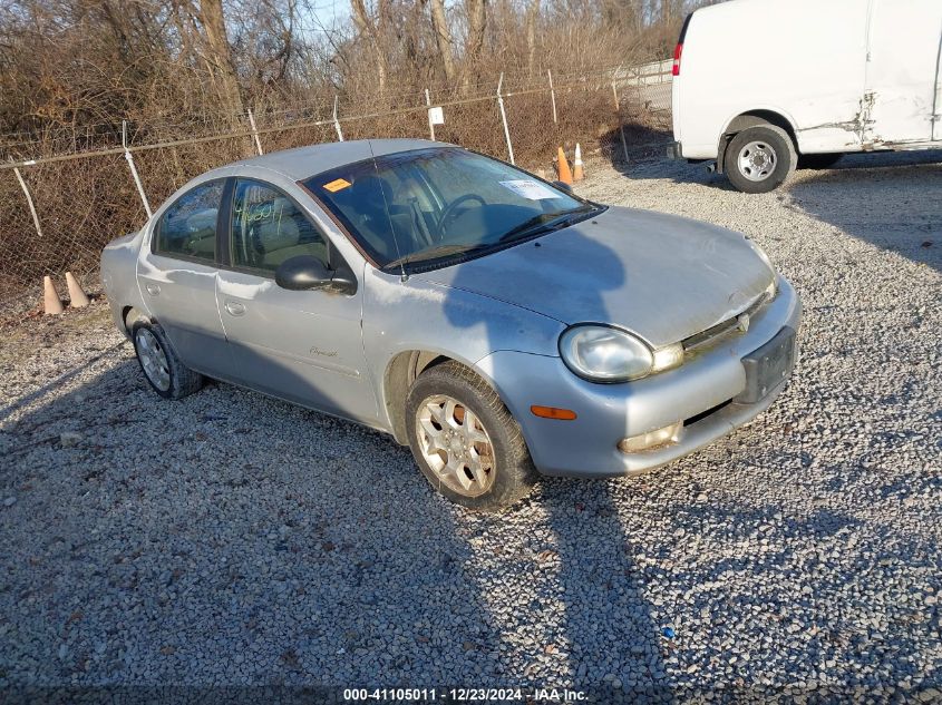 2000 PLYMOUTH NEON HIGHLINE #3051092308