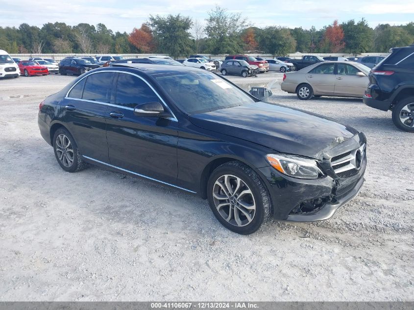 2015 MERCEDES-BENZ C 300 4MATIC/LUXURY 4MATIC/SPORT 4MATIC #3050082394