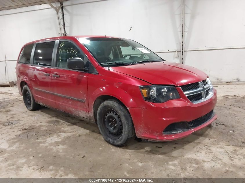 2012 DODGE GRAND CARAVAN SE/AVP #3057073134