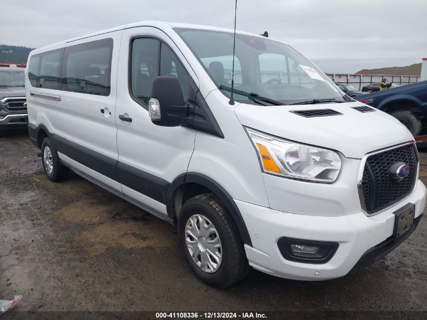 2021 FORD TRANSIT-350 PASSENGER VAN XLT #3035091595