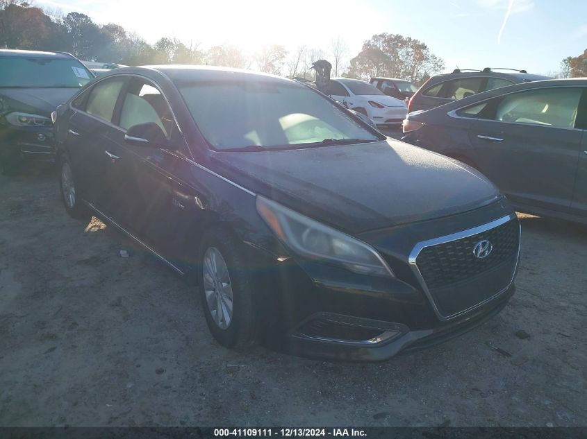 2016 HYUNDAI SONATA HYBRID SE #3034049231