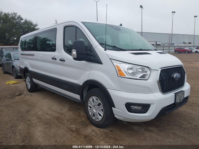 2022 FORD TRANSIT-350 PASSENGER VAN XLT #3050082351