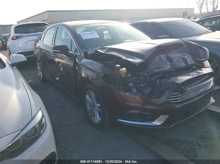 2018 FORD FUSION SE #3035089999