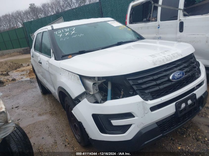 2017 FORD UTILITY POLICE INTERCEPTOR #3051091928