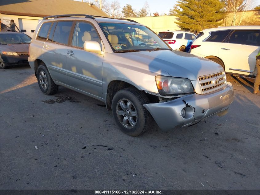 2006 TOYOTA HIGHLANDER V6 #3034048917