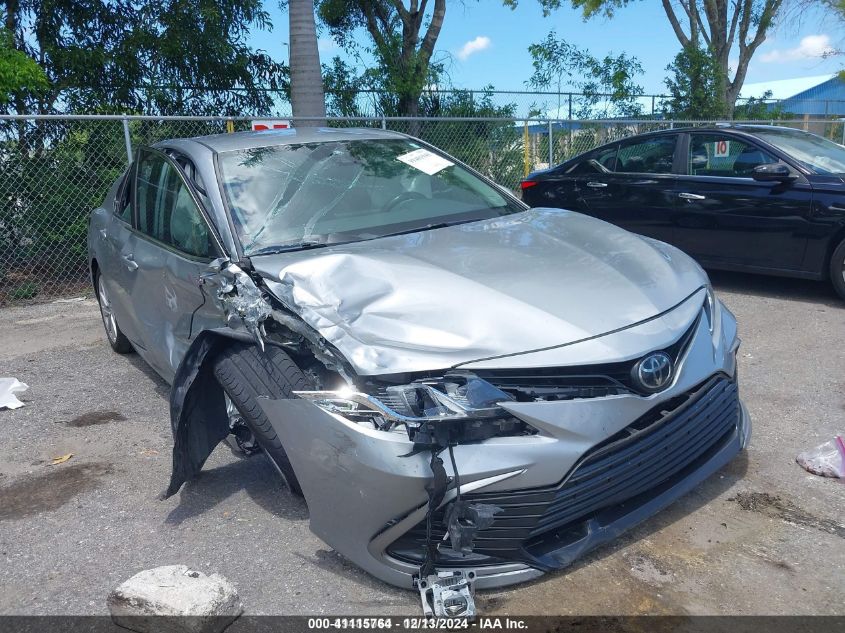 2022 TOYOTA CAMRY LE #3035095556