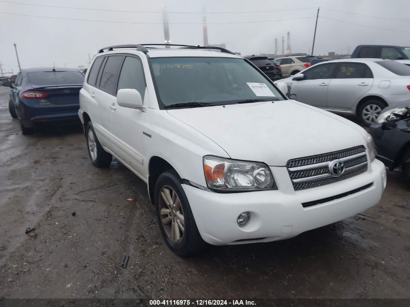 2007 TOYOTA HIGHLANDER HYBRID V6 #3056065740