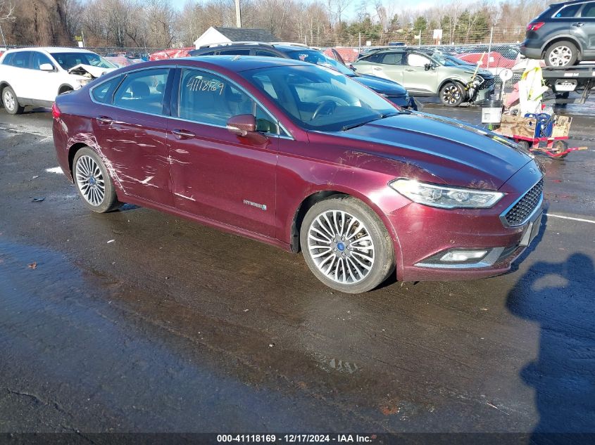 2018 FORD FUSION HYBRID PLATINUM #3034048871