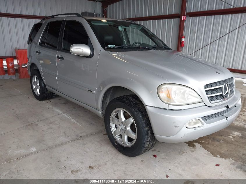 2004 MERCEDES-BENZ ML 350 4MATIC #3046372227