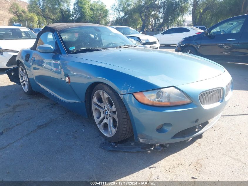 2003 BMW Z4 3.0I #3046372230