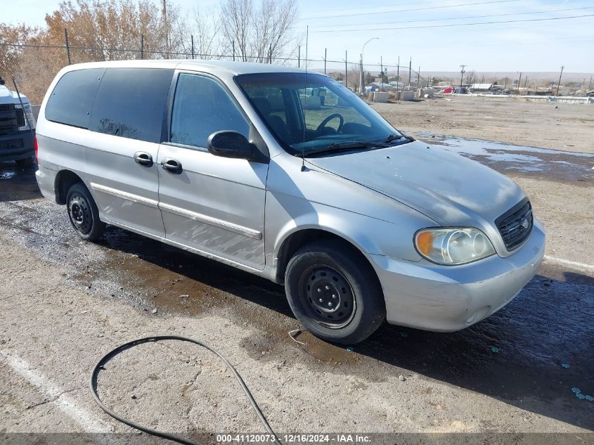 2003 KIA SEDONA EX/LX #3037531238