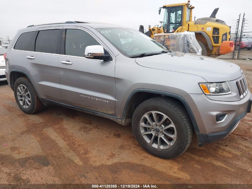 2016 JEEP GRAND CHEROKEE LIMITED #3049253847