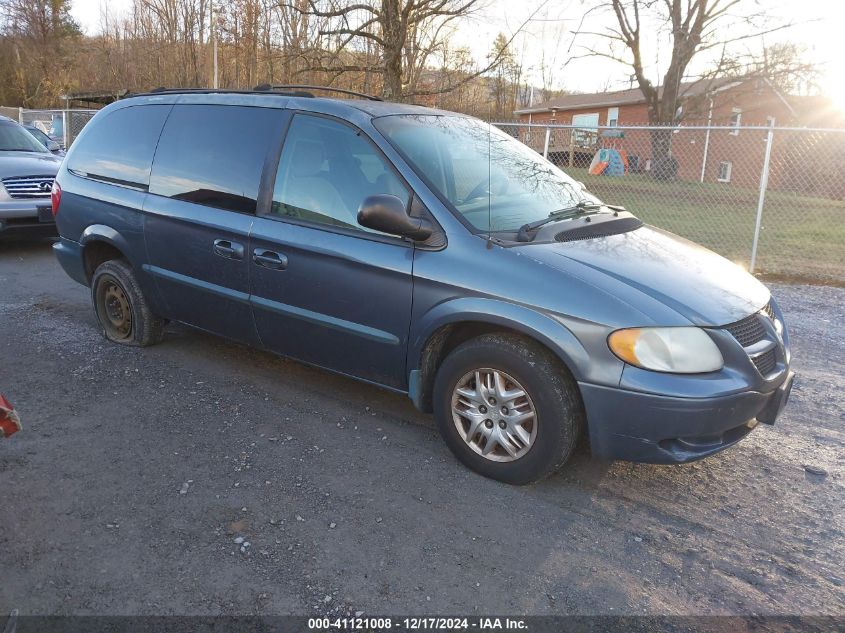 2002 DODGE GRAND CARAVAN SPORT #3051092123