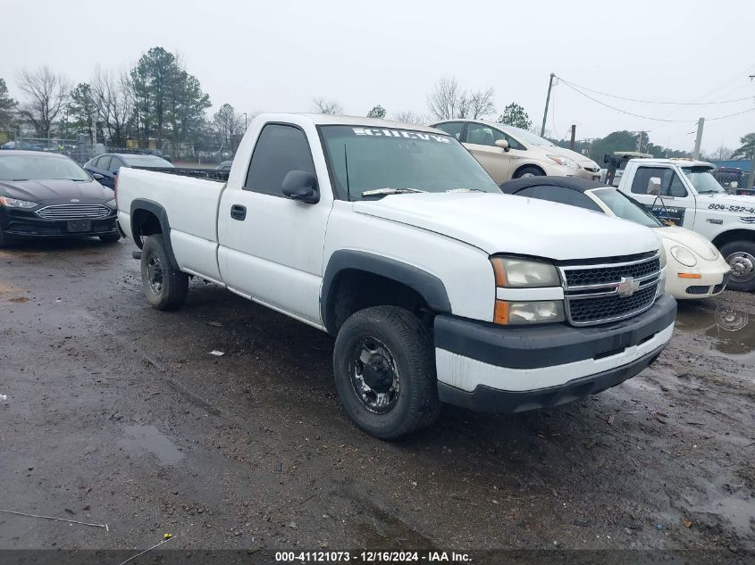 2006 CHEVROLET SILVERADO 2500HD WORK TRUCK #3051075713