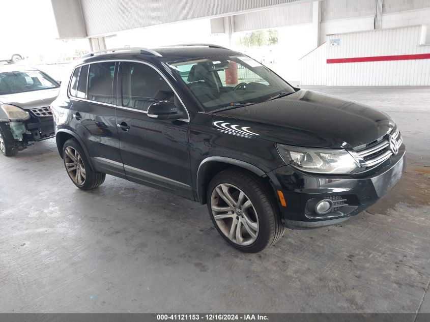 2013 VOLKSWAGEN TIGUAN SEL #3034048784