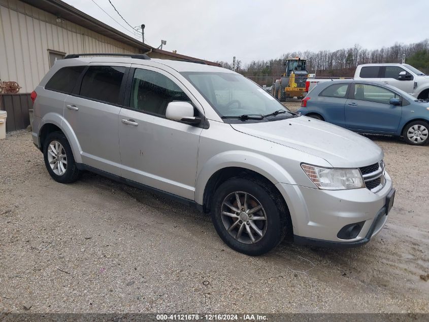 2013 DODGE JOURNEY SXT #3103537560