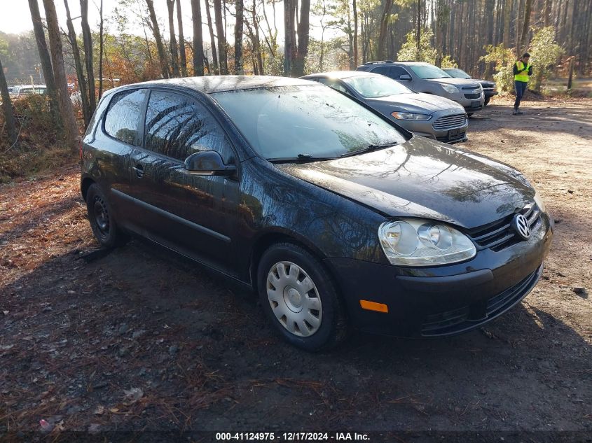 2009 VOLKSWAGEN RABBIT S #3037534804