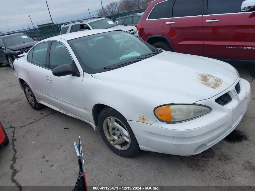 2003 PONTIAC GRAND AM SE #3051091805