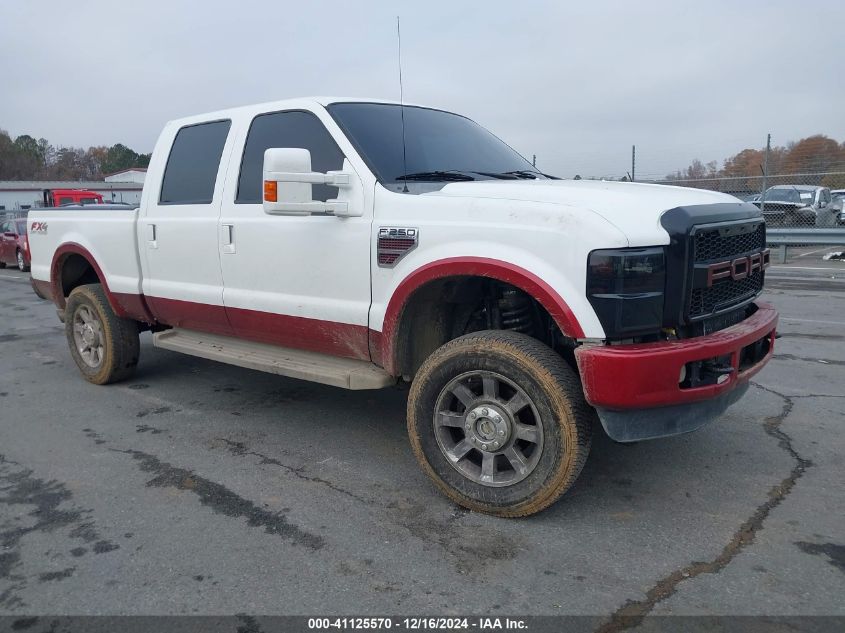 2008 FORD F-250 FX4/HARLEY-DAVIDSON/KING RANCH/LARIAT/XL/XLT #3037523332