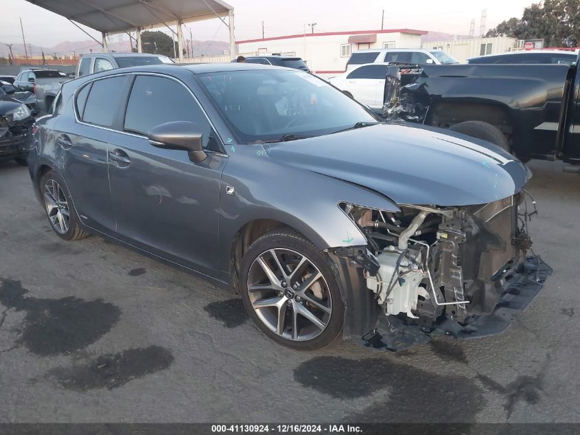 2014 LEXUS CT 200H #3048458631