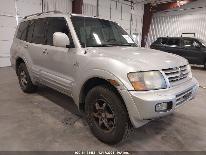 2002 MITSUBISHI MONTERO LIMITED #3035088385