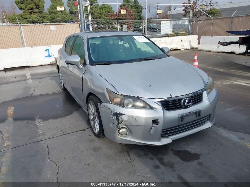 2013 LEXUS CT 200H #3042561625