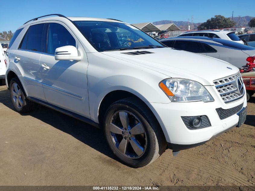 2011 MERCEDES-BENZ ML 350 #3050072809