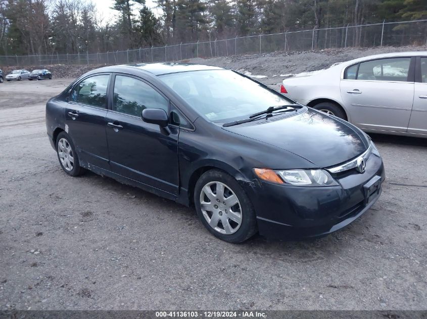 2008 HONDA CIVIC LX #3032344152