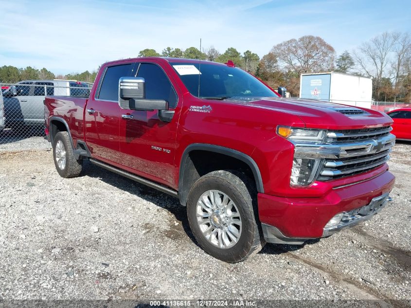 2022 CHEVROLET SILVERADO 2500HD 4WD  STANDARD BED HIGH COUNTRY #3051075323