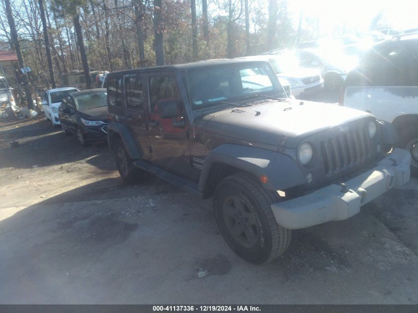 2014 JEEP WRANGLER UNLIMITED SPORT #3056065891