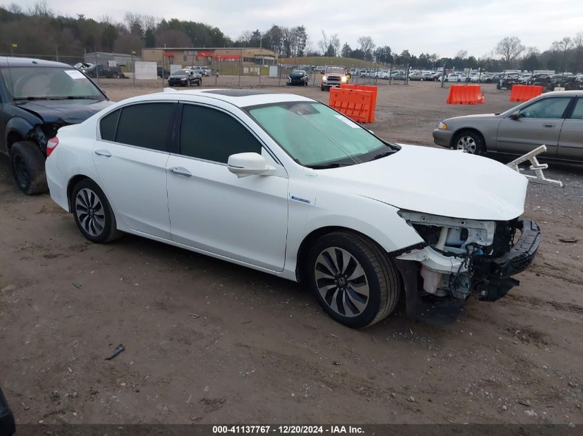 2017 HONDA ACCORD HYBRID EX-L #3056065597